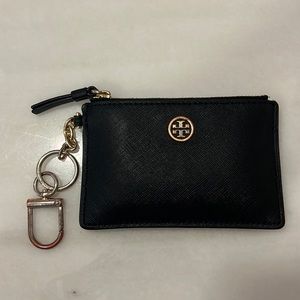 Tory Burch Leather Key Pouch